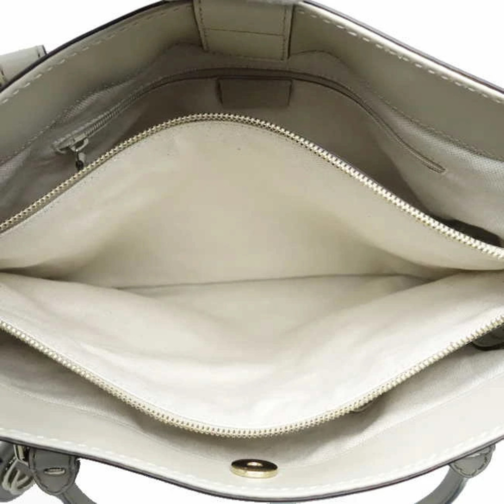 Gucci Beige Sneaky White canvas bag Tote WG Ivory leather